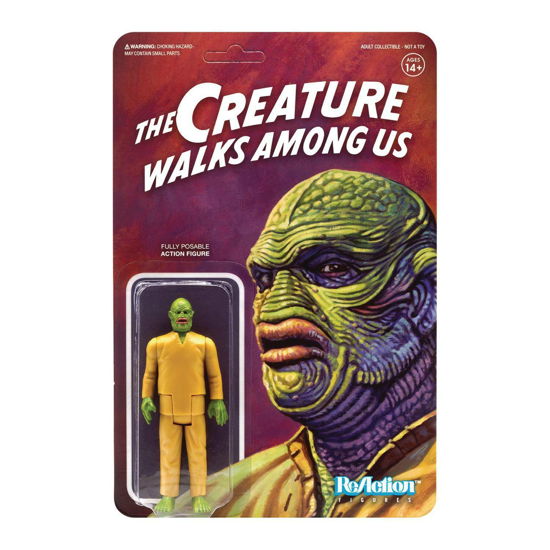 Universal Monsters Reaction Figure - The Creature Walks Among Us - Universal Monsters - Merchandise - SUPER 7 - 0840049807891 - December 15, 2020