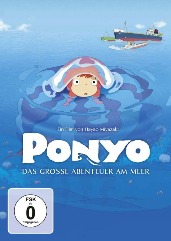 Cover for Ponyo · PONYO-DAS GROßE ABENTEUER AM MEER (DVD) (2011)