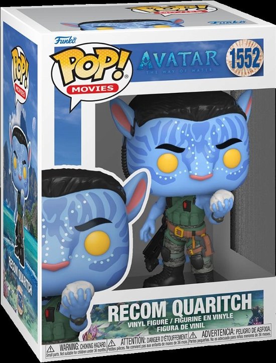 Cover for Funko Pop! Movies: · Avatar: the Way of Water - Recom Quaritch (Funko POP!) (2024)