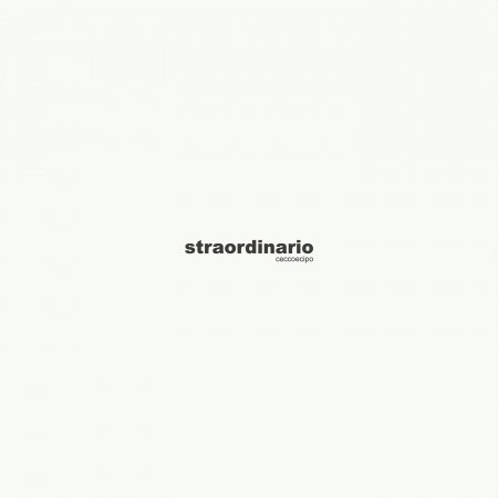 Straordinario - Cecco E Cipo - Music - BLACK CANDY - 3615937484891 - March 29, 2019