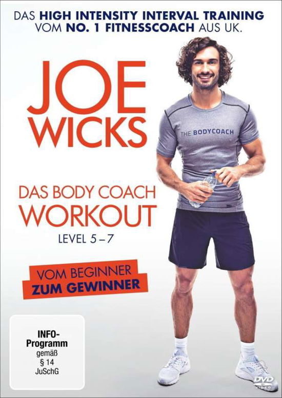 Joe Wicks Level 5-7 Body Coach Workout - Joe Wicks - Film - POLYBAND-GER - 4006448767891 - 23. marts 2018