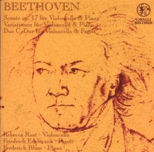 Sonate Op.17, Var. Woo 45, 46 & 27/ - Rust / Edelmann / Blum - Música - E99VLST - 4028183002891 - 30 de outubro de 2007