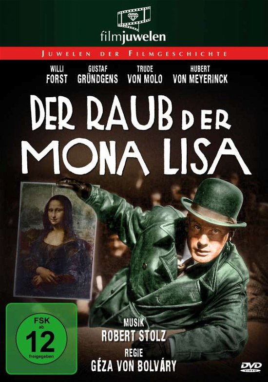 Cover for Gustaf Gruendgens · Der Raub Der Mona Lisa (Mit Gustaf Gründgens Und (DVD) (2020)