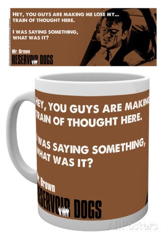 Reservoir Dogs: Mr Brown (Tazza) - Mr Brown  Mug Boxed - Merchandise - GB EYE - 5028486285891 - February 24, 2015