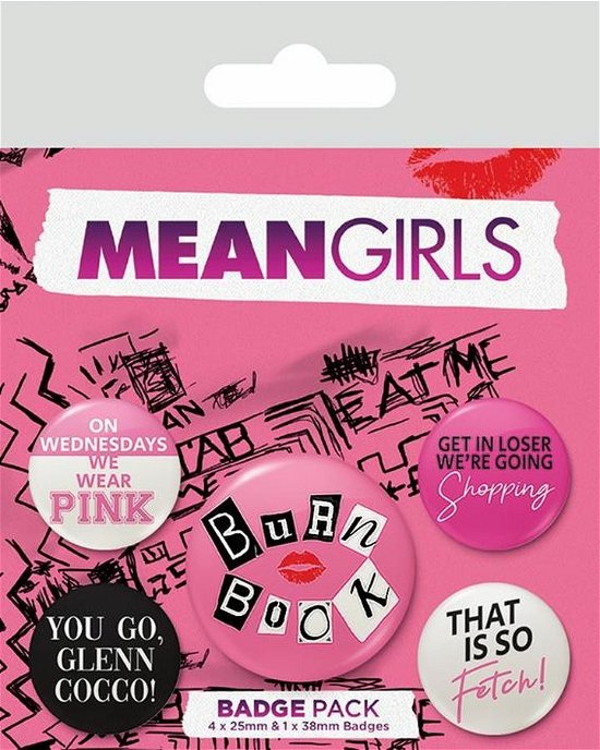 Cover for Pyramid: Mean Girls · Burn Book Bad Girls Game Set (Toys)
