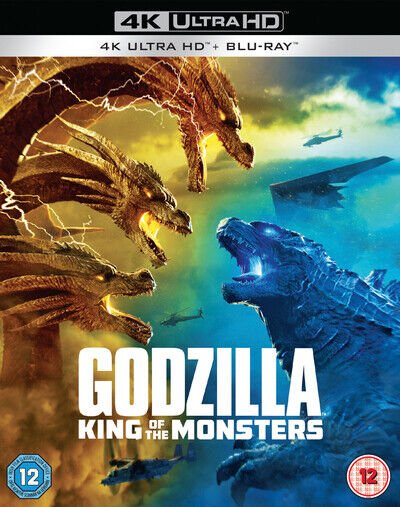 Cover for Godzilla Kotm Uhds · Godzilla King Of The Monsters (4K UHD Blu-ray) (2019)