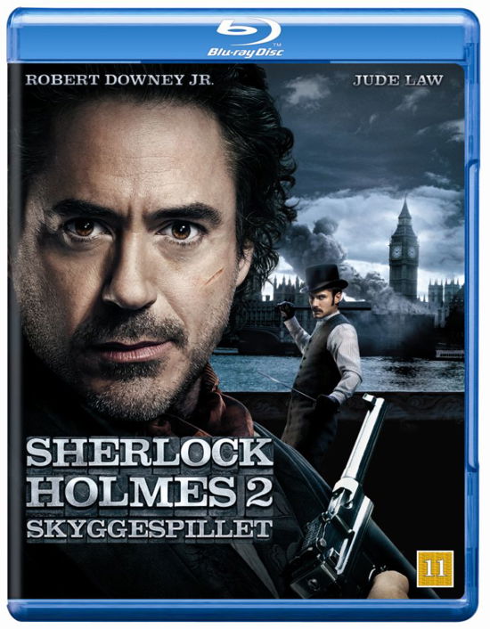 Cover for Sherlock Holmes: Skyggespillet (Blu-ray) (2012)