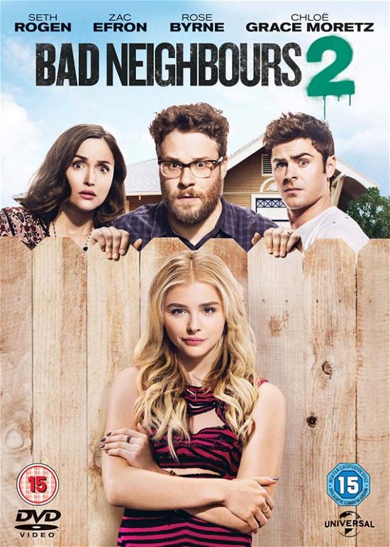 Cover for Bad Neighbours 2 (DVD) (2016)