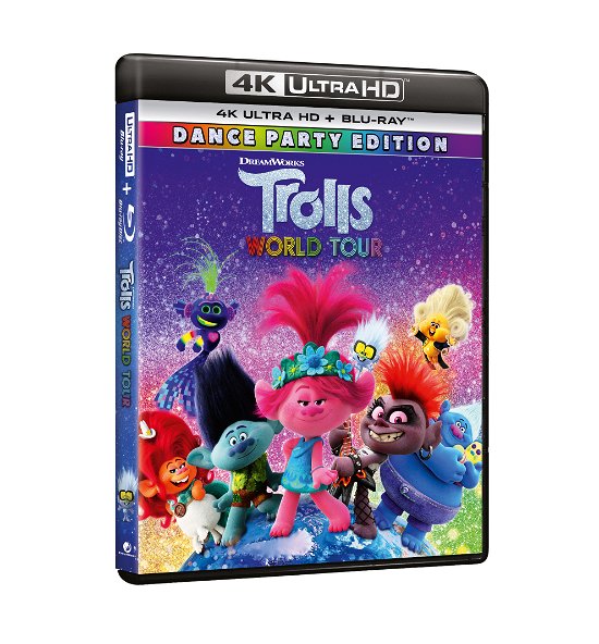 Cover for Cast · Trolls World Tour (Blu-ray Uhd+blu-ray) (Blu-ray) (2020)