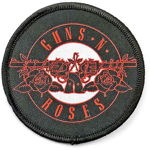 Guns N' Roses Standard Printed Patch: Red Circle Logo - Guns N Roses - Koopwaar -  - 5056368603891 - 