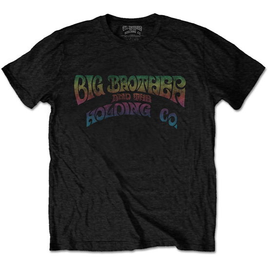 Cover for Big Brother &amp; The Holding Company · Big Brother &amp; The Holding Company Unisex T-Shirt: Vintage Logo (T-shirt) [size S] [Black - Unisex edition]