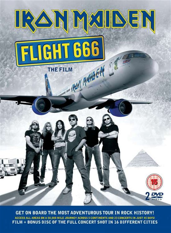 Cover for Iron Maiden · Flight 666: The Film (Blu-ray) [German edition] (2009)
