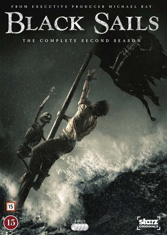 Cover for Black Sails · The Complete Second Season (DVD) (2016)