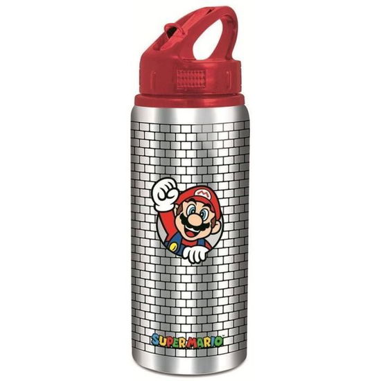 Stor Super Mario Sport Metal Bottle (710ml) - Stor - Merchandise -  - 8412497003891 - 