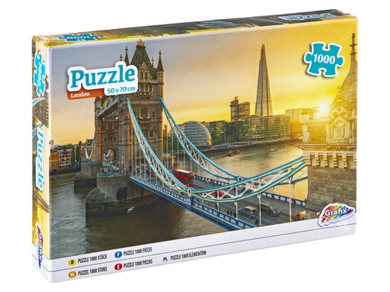 KREA: Puslespil 1000 brikker - London -  - Boeken - Legind - 8715427062891 - 1 juni 2022