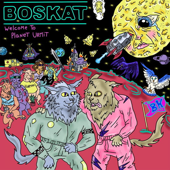 Cover for Boskat · Welcome to Planet Urmit (CD) (2024)
