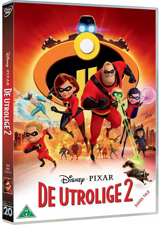 De Utrolige 2 (Incredibles 2) - Pixar - Film -  - 8717418530891 - 10. december 2018