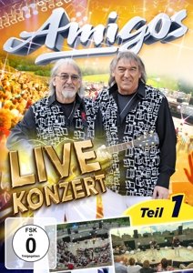Cover for Amigos · Live Konzert-Teil 1 (DVD) (2015)