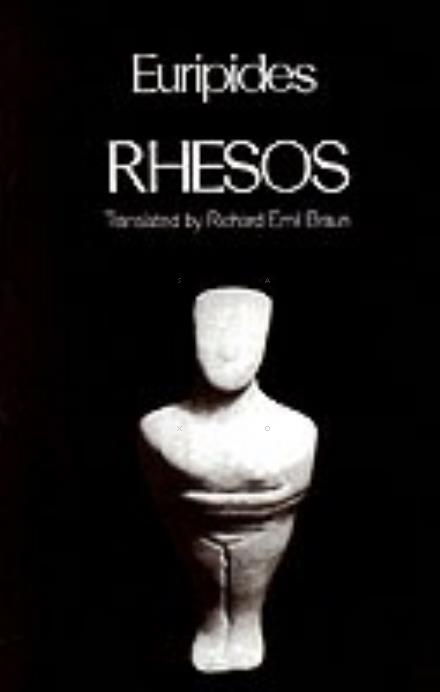 Cover for Euripides · Rhesos - Greek Tragedy in New Translations (Taschenbuch) (1992)