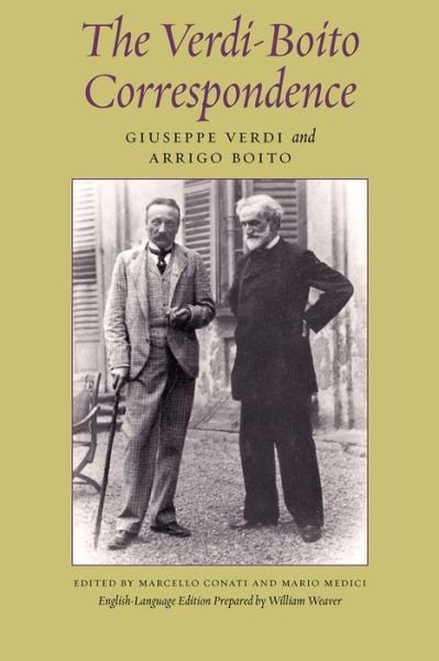 Cover for Giuseppe Verdi · The Verdi-Boito Correspondence (Paperback Bog) (2015)