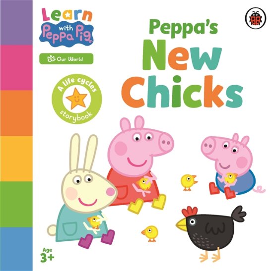 Cover for Peppa Pig · Learn with Peppa: Peppa's New Chicks - Learn with Peppa (Kartonbuch) (2023)