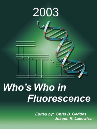 Cover for Chris Geddes · Who's Who in Fluorescence 2003 (Paperback Book) [Softcover reprint of the original 1st ed. 2003 edition] (2003)