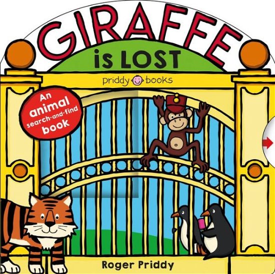 Cover for Roger Priddy · Giraffe is Lost: An animal search-and-find book - Search &amp; Find (Board book) (2019)