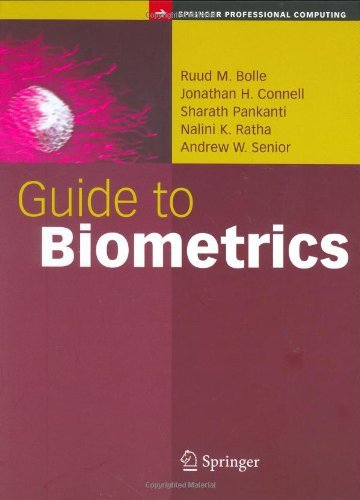 Cover for Ruud M. Bolle · Guide to Biometrics - Springer Professional Computing (Hardcover Book) [2004 edition] (2003)