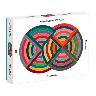 Moma Frank Stella 750 Piece Shaped Puzzle - Sarah McMenemy - Board game - Galison - 9780735357891 - January 15, 2019