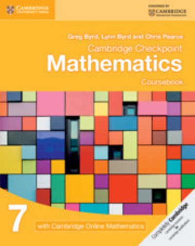Cover for Greg Byrd · Cambridge Checkpoint Mathematics Coursebook 7 with Cambridge Online Mathematics (1 Year) (Bog) [New edition] (2018)