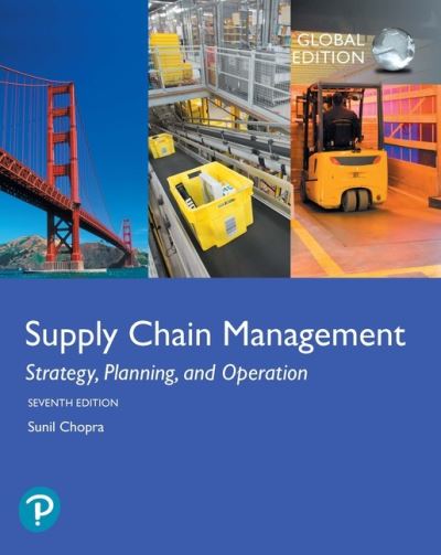 Supply Chain Management: Strategy, Planning, and Operation, Global Edition - Sunil Chopra - Boeken - Pearson Education Limited - 9781292257891 - 23 april 2019