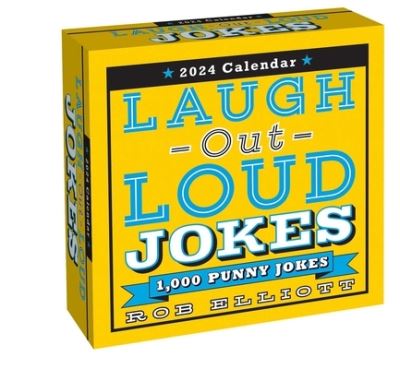 Cover for Rob Elliott · Laugh-Out-Loud Jokes 2024 Day-to-Day Calendar: 1,000 Punny Jokes (Kalender) (2023)