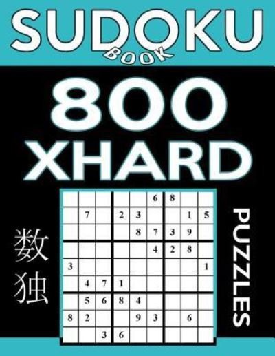Cover for Sudoku Book · Sudoku Book 800 Extra Hard Puzzles (Paperback Book) (2017)