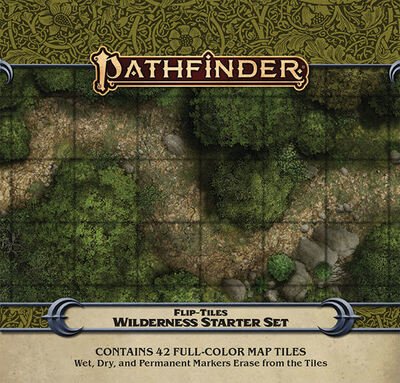 Pathfinder Flip-Tiles: Wilderness Starter Set - Jason A. Engle - Jogo de tabuleiro - Paizo Publishing, LLC - 9781640782891 - 12 de janeiro de 2021