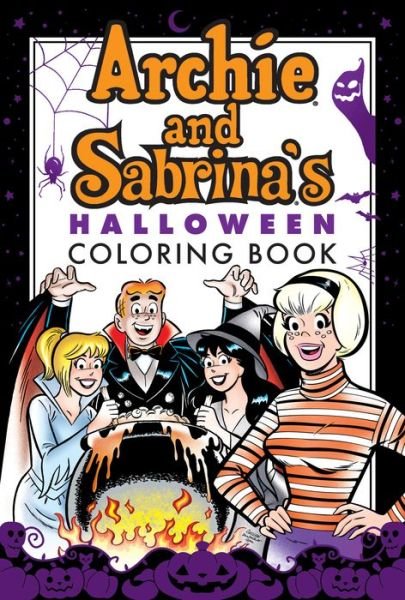 Cover for Archie Superstars · Archie &amp; Sabrina's Halloween Coloring Book (Paperback Bog) (2019)