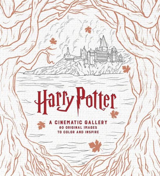 Cover for Insight Editions · Harry Potter: A Cinematic Gallery: 80 Original Images to Color and Inspire (Hardcover Book) (2017)