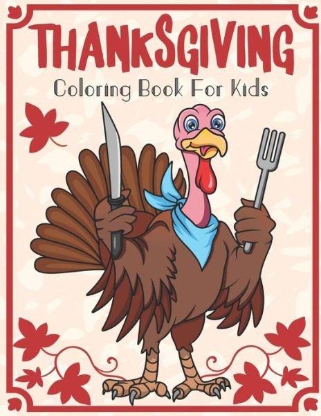 Cover for Saad Publishing · Thanksgiving Coloring Book for Kids (Pocketbok) (2019)