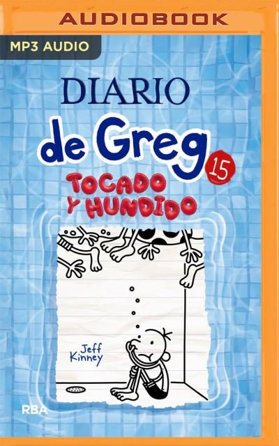 Cover for Jeff Kinney · Diario de Greg 15. Tocado Y Hundido (Narracion En Castellano) (CD) (2021)