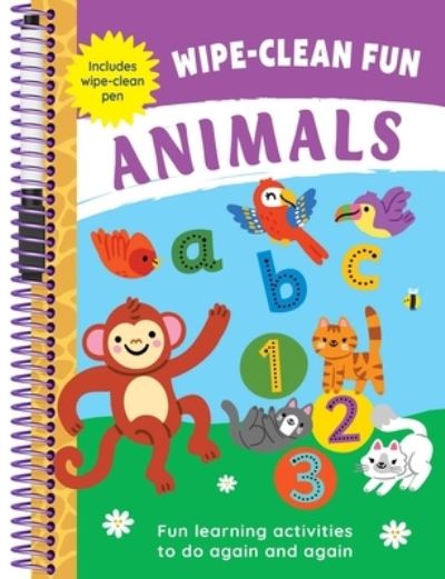 Wipe-Clean Fun : Animals - IglooBooks - Książki - Igloo Books - 9781838527891 - 25 lipca 2023