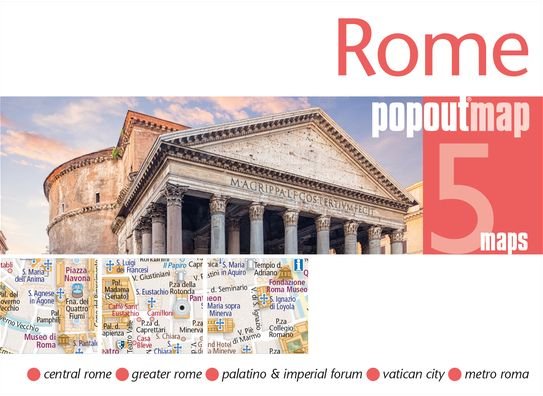 Cover for Popout Map · Rome PopOut Map - PopOut Maps (Landkarten) (2020)