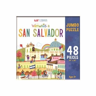 Cover for VAMONOS: San Salvador Lil’ Jumbo Puzzle 48 Piece (GAME) (2023)