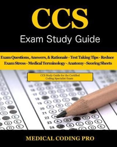 Cover for Medical Coding Pro · CCS Exam Study Guide - 2018 Edition (Pocketbok) (2018)