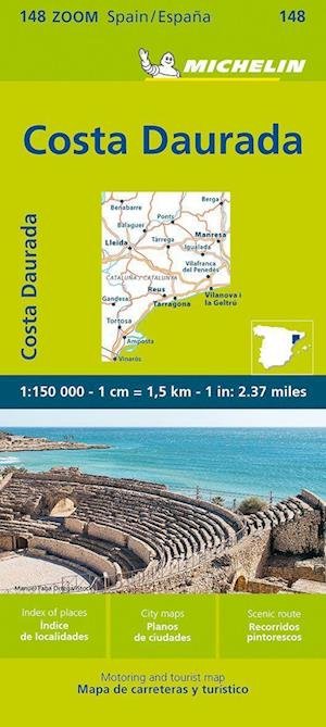Michelin · Costa Daurada - Zoom Map 148 (Kort) (2023)