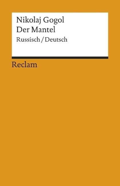 Cover for Nikolaj Gogol · Reclam UB 09489 Gogol.Mantel,Russ.-Dt. (Book)