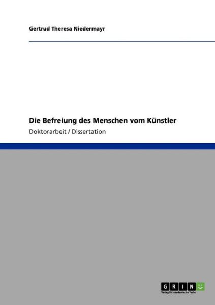 Cover for Niedermayr · Die Befreiung des Menschen v (Book) [German edition] (2008)