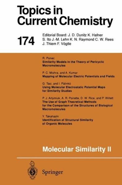 Molecular Similarity II - Topics in Current Chemistry - Kali D Sen - Livres - Springer-Verlag Berlin and Heidelberg Gm - 9783662148891 - 3 octobre 2013