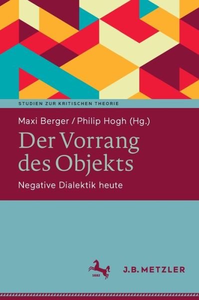 Cover for Maxi Berger · Vorrang des Objekts (Book) (2023)