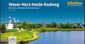 Cover for Esterbauer Verlag · Weser - Harz - Heide - Radw. Hann. Munden-Luneburg GPS - Radtourenbucher (Spiral Book) (2023)