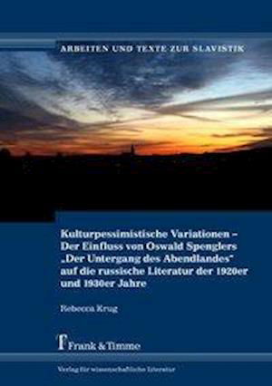 Cover for Krug · Kulturpessimistische Variationen - (Bok)