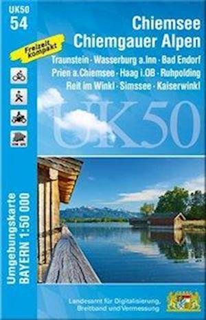 Cover for LDBV Bayern · Chiemsee - Chiemgauer Alpen 1 : 50 000 (UK50-54) (Kort) (2019)